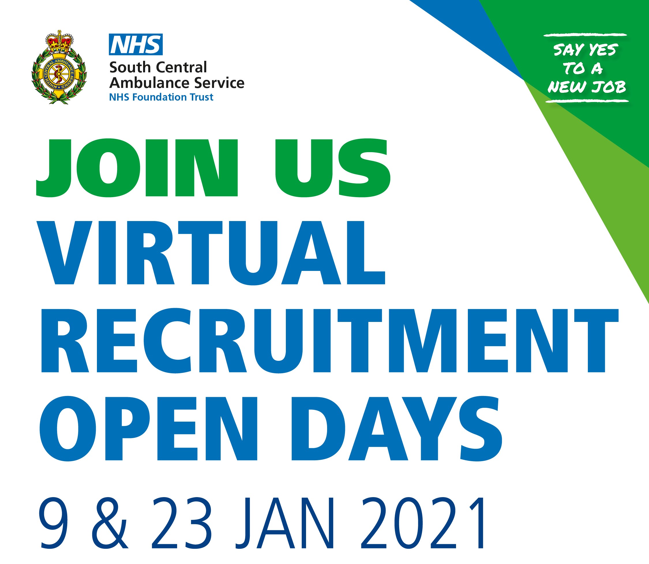 Join us virtual recrutiment open days Virtual Recruitment Open Days