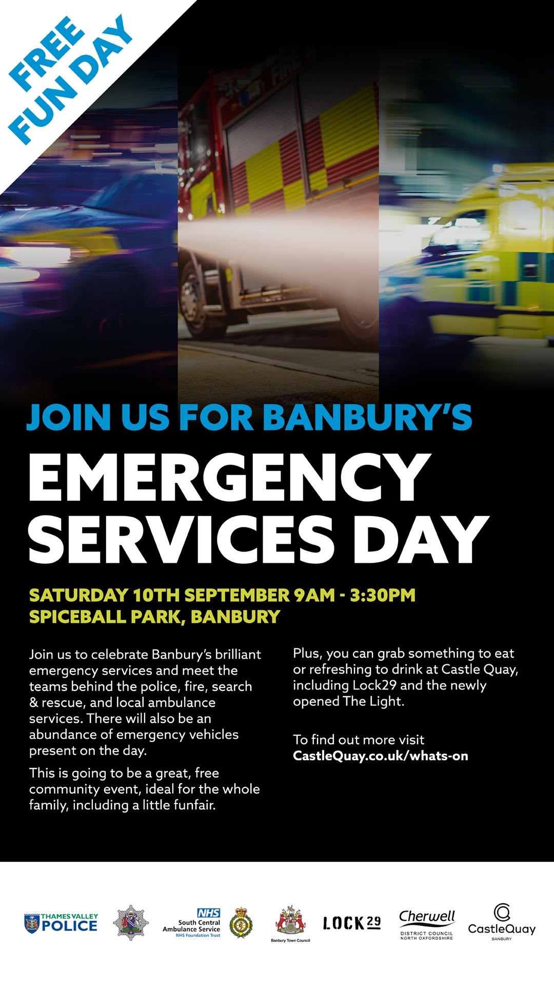 Banbury Emergency Services day - 10th September