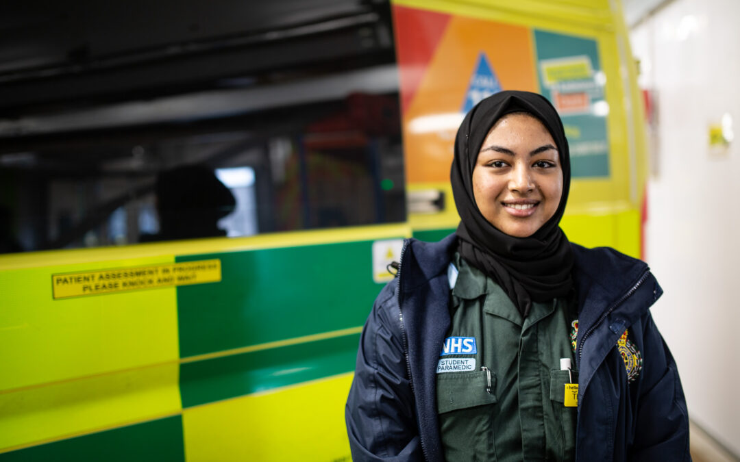 Trainee Paramedic Live chat- Tuesday 3rd September at 6pm