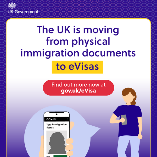 Update your immigration documents to eVisa